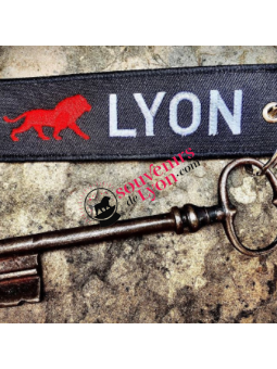 Porte-clés Lyon Onlylyon chez Souvenirsdelyon.com