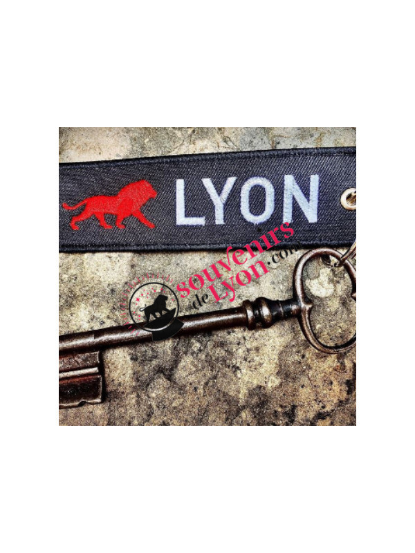 Key ring Lyon Onlylyon Souvenirsdelyon.com