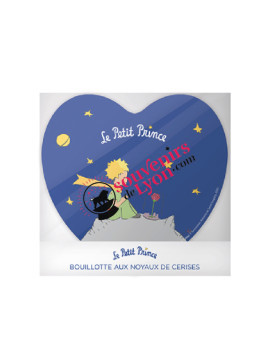 Bouillotte coeur noyaux de cerises le Petit Prince et la Rose chez Souvenirsdelyon.com