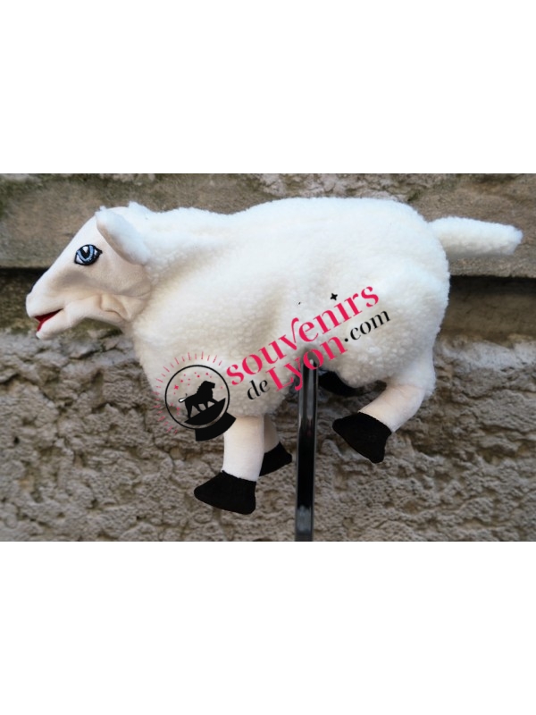Handpuppet sheep 5 on Souvenirsdelyon.com