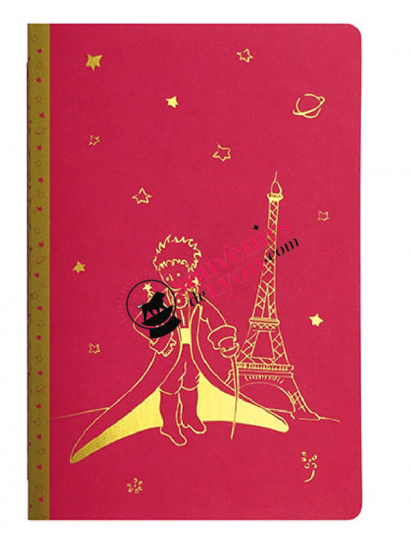 Cahier ligne A5 le Petit Prince à Paris chez Souvenirsdelyon.com