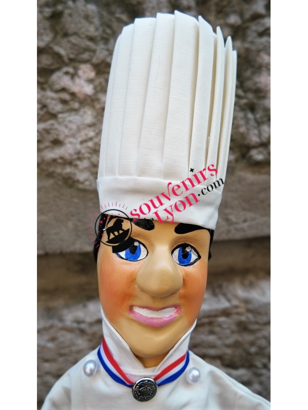 Marionnette le Chef Toque MOF chez souvenirsdelyon.com