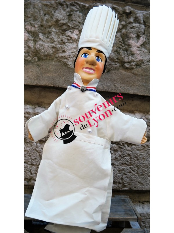Marionnette le Chef Toque MOF chez souvenirsdelyon.com