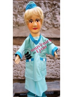 Marionnette l'Infirmière chez souvenirsdelyon.com