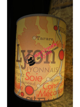 Lyon Geography lamp Souvenirsdelyon.com
