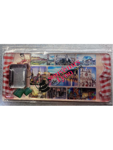 Magnet Lyon bottle opener