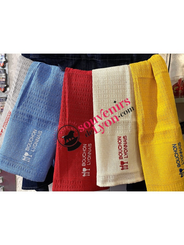 Torchon Lyon Bouchon Lyonnais chez Souvenirsdelyon.com