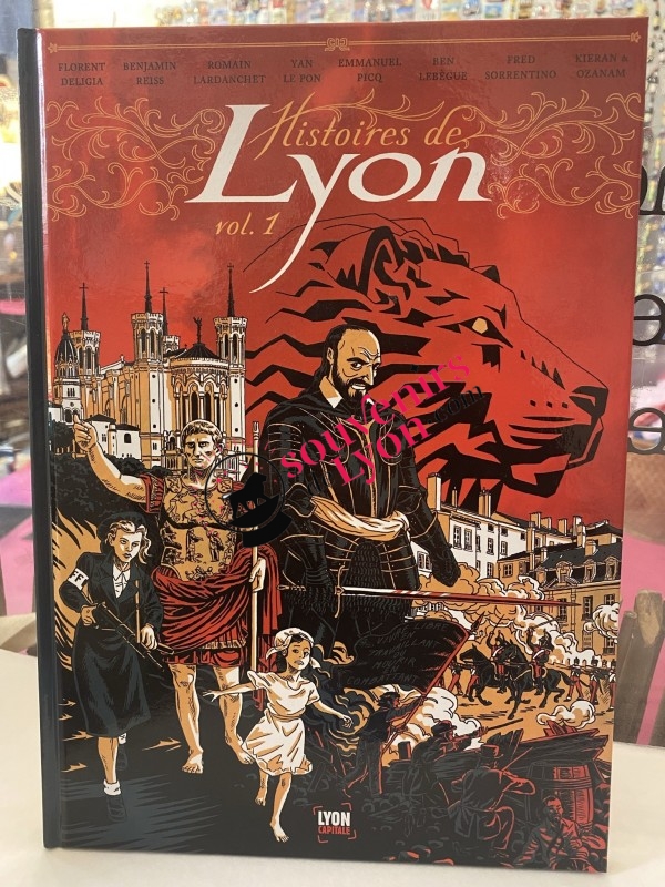 BD Histoires de Lyon vol.1 chez Souvenirsdelyon.com