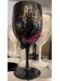 Lyon wine glasses Jo&Mo - black on Souvenirsdelyon.Com