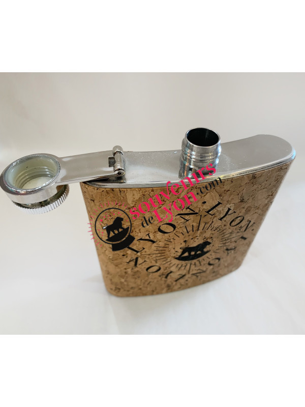 flask lyon cork souvenirsdelyon.com