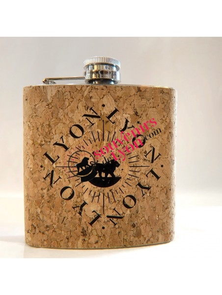 flask lyon cork souvenirsdelyon.com
