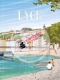 Poster Lyon Quays of the Saône Souvenirsdelyon.Com