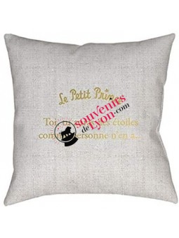 Cushion filled with the Little Prince cape Souvenirsdelyon.com