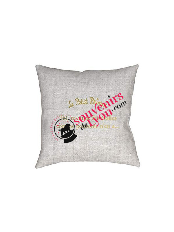 Filled cushion the Little Prince aviator Souvenirsdelyon.com