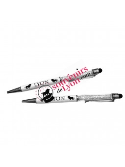 Stylo avec Stylet Tactile Lyon chez souvenirsdelyon.com