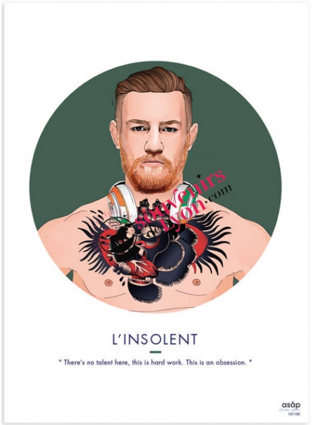 The Insolent - Conor McGregor - Asap Poster Souvenirsdelyon.com