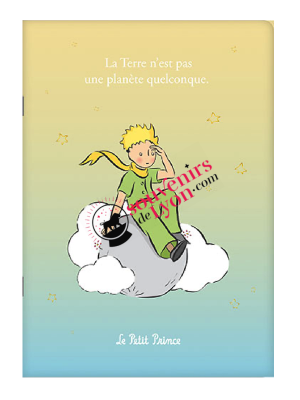 Notebook The Little Prince on his planet Souvenirselyon.com