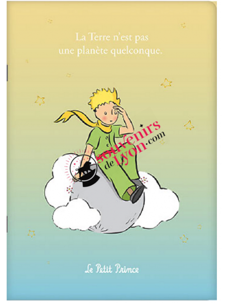 Notebook The Little Prince on his planet Souvenirselyon.com