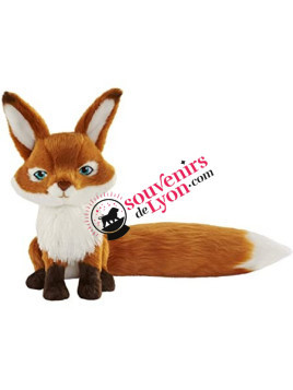 Peluche Renard Le Petit Prince chez souvenirsdelyon.com