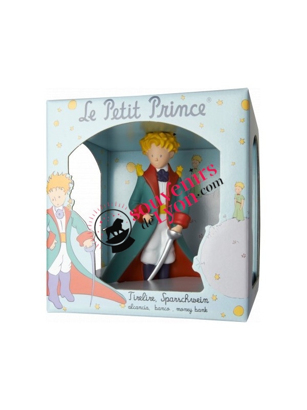 Tirelire le Petit Prince cape et épée chez Souvenirsdelyon.com