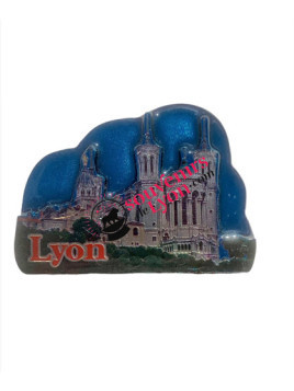 Magnet Lyon Basilica of Fourvière cloud