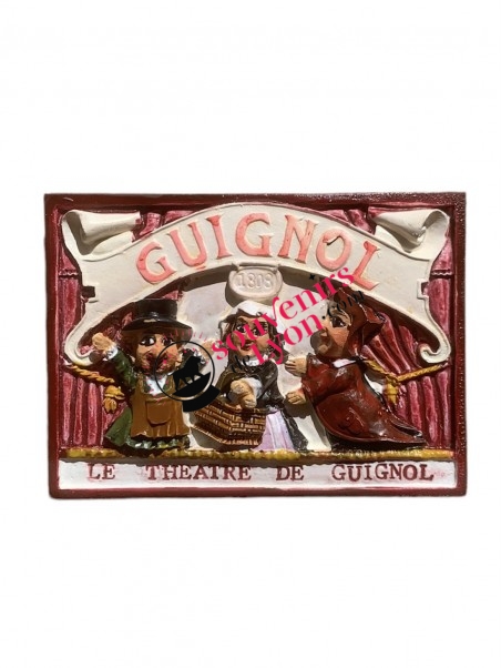 Magnet Théâtre de Guignol chez Souvenirsdelyon.com