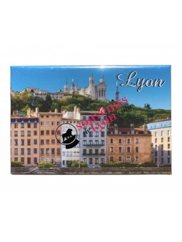 Magnet Lyon Quais de Saône chez Souvenirsdelyon.com