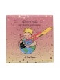 Carte postale Puzzle 25 pièces Le Petit Prince et la planète chez souvenirsdelyon.com