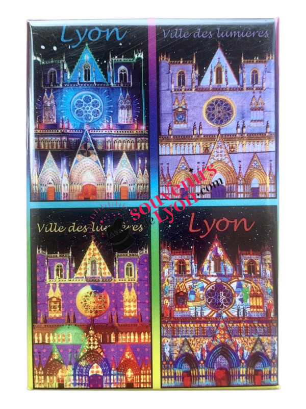 Magnet Lyon fête des lumière chez Souvenirsdelyon.com