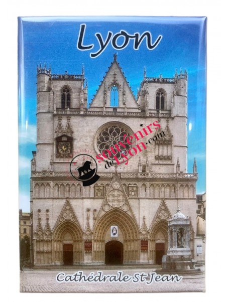 Magnet Cathédrale Saint Jean Souvenirsdelyon.com
