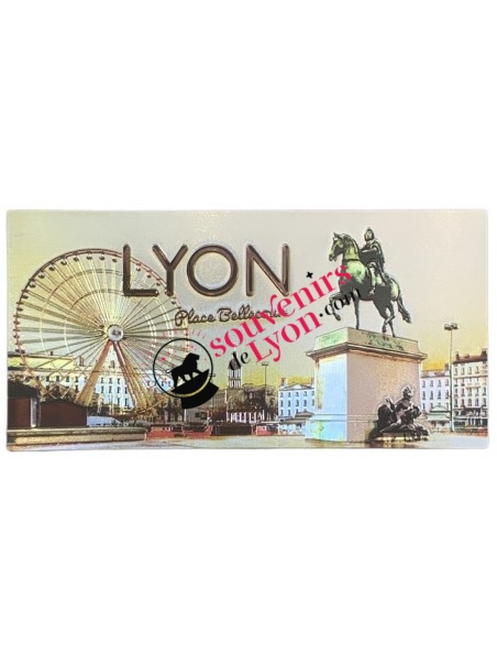 Magnet Lyon place Bellecour chez Souvenirsdelyon.com