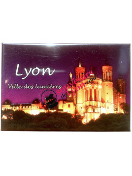 Magnet Lyon Basilica of Fourvière Souvenirsdelyon.com