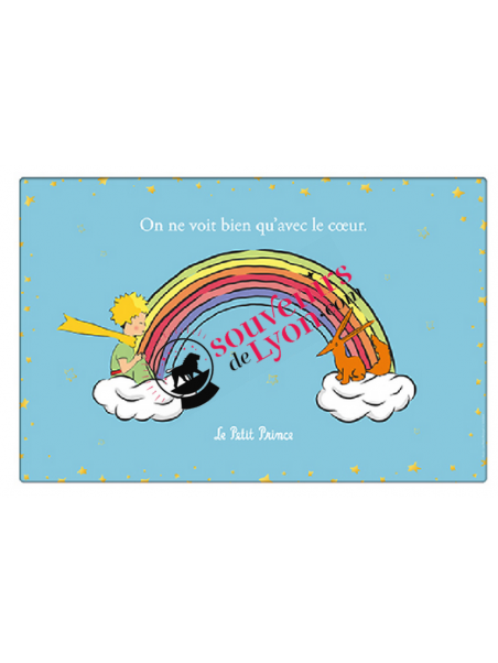 Placemat The Little Prince rainbow chez Souvenirsdelyon.com