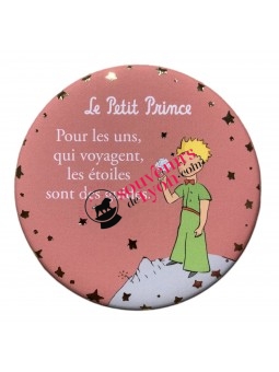 Round magnet The Little Prince with the cotton flower Souvenirsdelyon.com