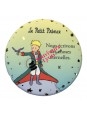 Round magnet The Little Prince and the bird Souvenirsdelyon.com