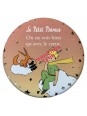 Round magnet The Little Prince and the fox souvenirsdelyon.com