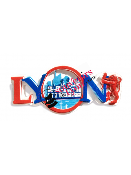 Magnet Lyon lettres chez Souvenirsdelyon.com