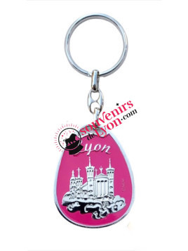 Key ring Lyon Basilica of Fourvière Souvenirsdelyon.com
