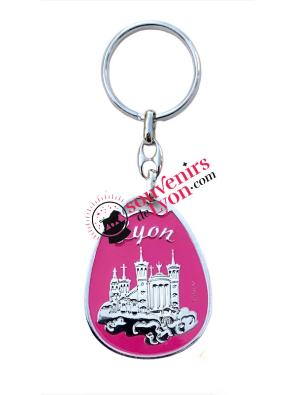 Key ring Lyon Basilica of Fourvière Souvenirsdelyon.com