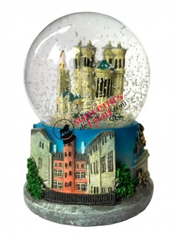 Lyon Fourvière snow globe  Souvenirsdelyon.Com