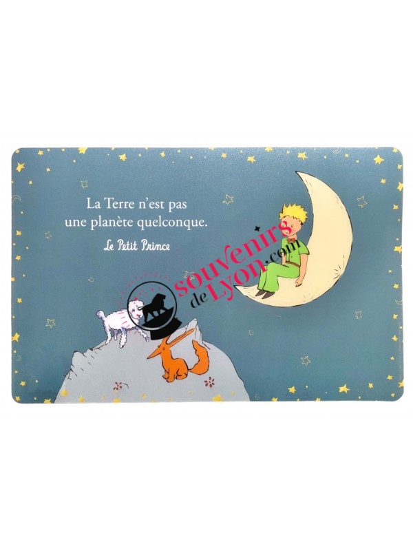 Set de Table Le Petit Prince sur la lune chez Souvenirsdelyon.com