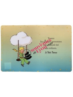 Set de Table Le Petit Prince sur la balançoire chez Souvenirsdelyon.com