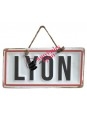 Lyon Metal Plate souvenirsdelyon.com