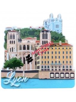 Magnet Lyon Vieux-Lyon chez Souvenirsdelyon.com