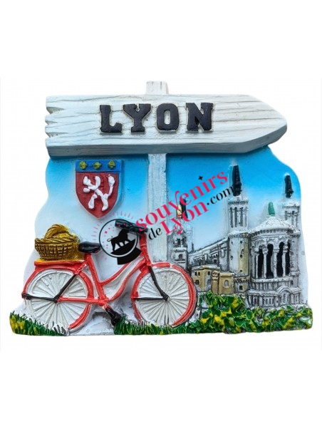 Magnet Lyon Bike souvenirsdelyon.com
