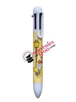 Stylo 6 Couleurs Le Petit Prince sur l'étoile chez souvenirsdelyon.com