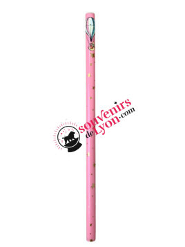 The Little Prince in a hot air balloon pencil Souvenirsdelyon.com