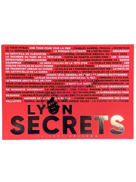 Livre Lyon Secrets  chez Souvenirsdelyon.com