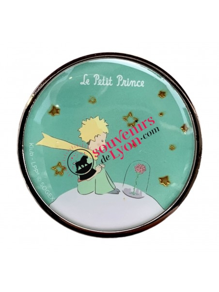 Accroche Sac le Petit Prince avec sa rose chez Souvenirsdelyon.com