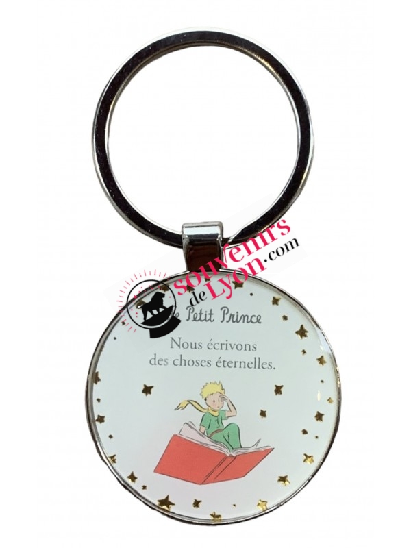 Porte-clés le Petit Prince sur le livre chez Souvenirsdelyon.com